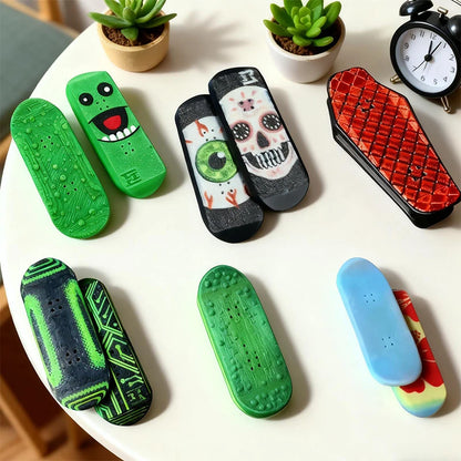 Finger Skateboard Magnética – Mini Skate de Dedos Fidget Antiestrés