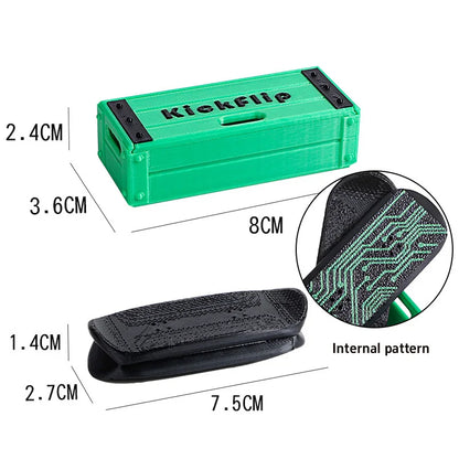 Finger Skateboard Magnética – Mini Skate de Dedos Fidget Antiestrés